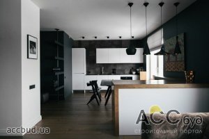 Черный интерьер от DA Architects