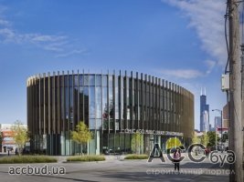 Современная библиотека от компании SOM