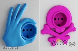 Оригинальные розетки Funny Sockets смогут внести разнообразие в любой интерьер.