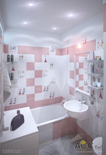 Ванная в хрущевке отделкак плиткой