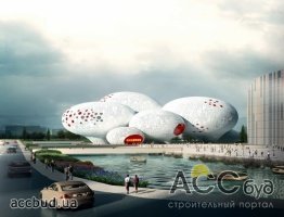 В Китае построят музей комиксов в форме "облаков"