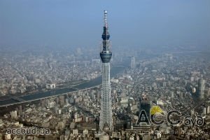 Вторая по высоте телевышка в мире - Tokyo Sky Tree